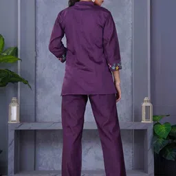 7Tiara Girls Embroidered Regular Sequinned Kurti with Salwar image 3