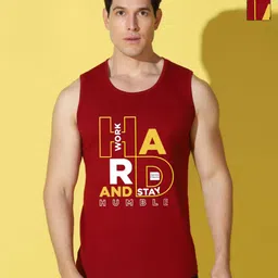 WOOSTRO Men Pack of 2 Typography Printed Round Neck Cotton Slim Fit T-shirts-picture-33