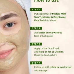 Lotus Botanicals Set Of 2 Multani Mitti, Turmeric & Orange Peel Face Pack- 120g Each image 5