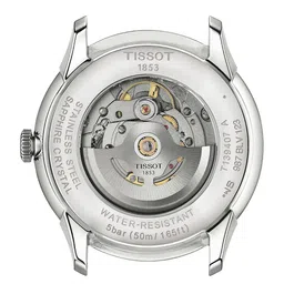 TISSOT Men Dial & Stainless Steel Bracelet Style Straps Analogue Automatic Motion Powered Watch image 3