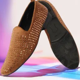 Fausto Men's Tan Casual Loafers-picture-28