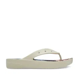 Crocs Women's Classic Off White Flip Flops-picture-27