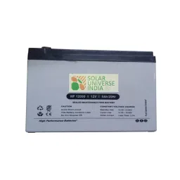 Solar Universe India 12 V Lead Acid SMF Battery with Wire image 1