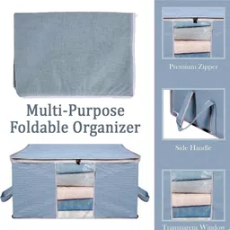 AMAK INC Grey Fabric Wardrobe Organisers image 3