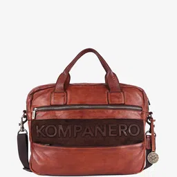 KOMPANERO Carver Unisex Leather Laptop Bag-picture-19