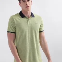 GANT Green Cotton Regular Fit Polo T-Shirt-picture-28