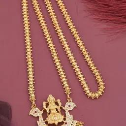 Princy Enterprise Gold-Plated Brass Necklace-picture-22