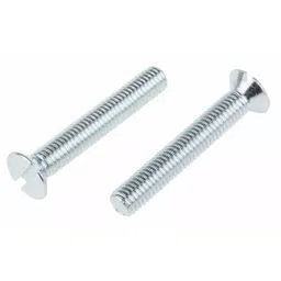 RS PRO Machine Screw M8x50 mm Steel Slot Countersunk, 9087469 (Bag of 100 pcs)-image-31