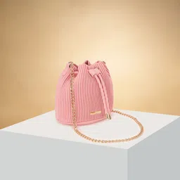 Forever Glam by Pantaloons Colourblocked PU Oversized Structured Hobo Bag with Cut Work-picture-19