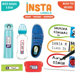 InstaLabels Label Saver Pack - 96 Writeable Waterproof Labels-picture-20