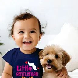 Lillypupp Boys Typography Printed Bodysuit image 5