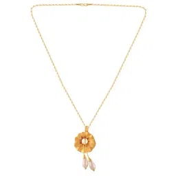 P.C. Chandra Jewellers 22k Yellow Gold Pendant with Chain-image-42