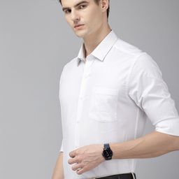Arrow Manhattan Slim Fit Vertical Stripes Pure Cotton Formal Shirt-picture-22