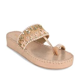 Rocia by Regal Women's Rose Gold Toe Ring Wedges-picture-17