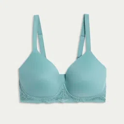 Marks & Spencer Blue Body Soft Non Wired Full Cup Bra A-E image 3
