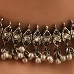 Jaypore Silver Slip on Necklace image 3