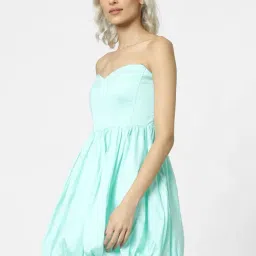 Only Green Fit & Flare Dress image 4