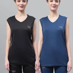 Vimal Jonney Black & Blue T-Shirt With Shorts - Pack of 2-picture-42