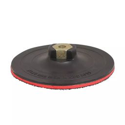 H9 5 inch Hook & Loop Sanding Disc Pad ‎Random 125 mm M10-5 inch Valcro Pad,Adapter,10 Sandpaper, 1-picture-26