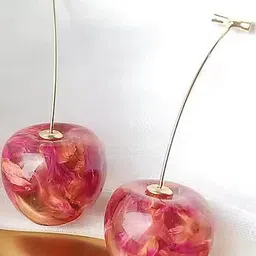Adornity Women Red Earrings-picture-14