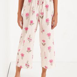 RANGMANCH BY PANTALOONS Women Floral Printed Flared Trousers-picture-15