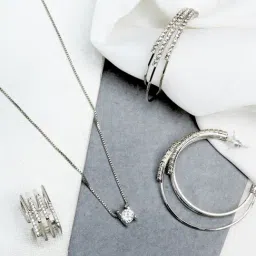 Joker & Witch Silver Cashmere Jewellery Set-picture-37