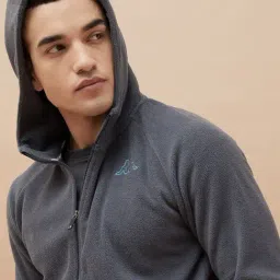 Kappa Charcoal Regular Fit Hoodie image 4