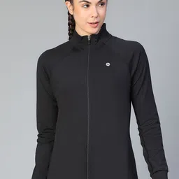 ATHLISIS Women Colourblocked Lightweight Crop Training or Gym Sporty Jacket-picture-27