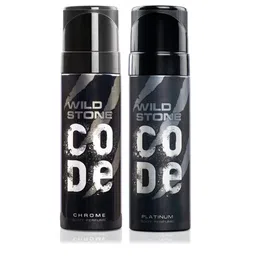 wild stone code Wild stone Men Set Of 2 Code Body Perfumes image 1