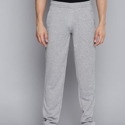 Alcis Men Grey Melange Solid Slim Fit Track Pants-picture-28