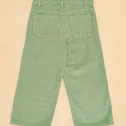 Pantaloons Junior Green Regular Fit Trousers image 3
