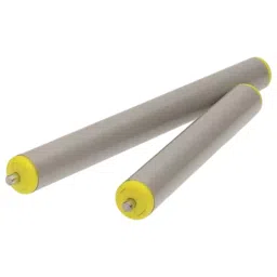 Interroll PVC Round Conveyor Roller Spring Loaded 40mm Dia. x 500mm L 40N Load Capacity Zinc Plated Steel 10mm, 11A3S40J14 - 500-picture-27
