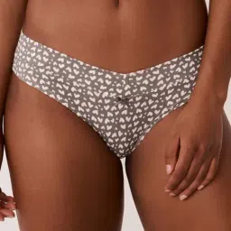 La Vie En Rose Grey Cotton Printed Panty-picture-19