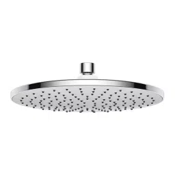 Aquieen 304.8 mm (12 Inch) Round Brass Silver Wall Mount Overhead Shower, AQN 603-picture-10