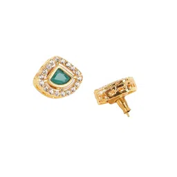 Ruby Raang Contemporary Studs Earrings image 2