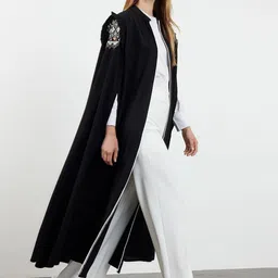 Trendyol Women Longline Cape Jacket-picture-27