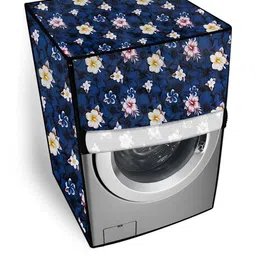 The Furnishing Tree Blue Printed Washing Machine Cover-picture-40