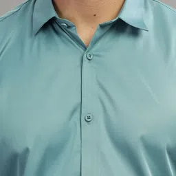 BS BLUE SQUAD Men Slim Fit Opaque Casual Shirt image 5