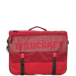 Wildcraft Shed Red Striped Medium Laptop Messenger Bag-image-21