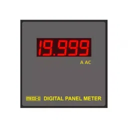 Meco-G 0 - 200mA AC Input 4.5 Digit TRMS R-4500-T Digital Panel Ammeter - 96 X 48 mm-picture-17