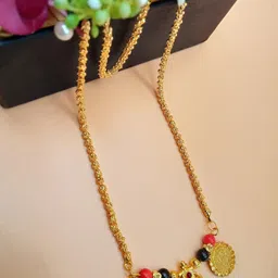 SHANKHRAJ MALL Brass Mangalsutra-picture-2