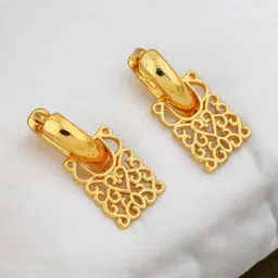 SHREE KRISHNA SHOPPING Gold-Plated Brass Earrings-picture-42