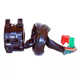 Uno Minda Handle Bar Switch - Left Side, AC, Kick Start for Bajaj Boxer AT (SW-0721C)-picture-38
