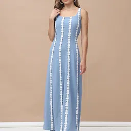 KELIN Floral Chiffon Fit & Flare Maxi Dress image 1