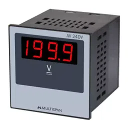 Multispan AV-24DV Size 68 X 68 mm DC Volt Meter-picture-29
