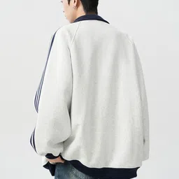 HERE&NOW Men Colourblocked Sweatshirt image 2