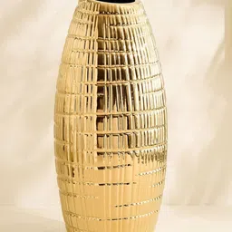 Home Centre Stellar Celestial Orel Porcelain Ribbed Vase-picture-21