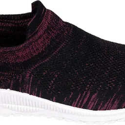 shupshoo Women's Casual Walking Shoes | Breathable Woven Style | EVA Cushioning | PVC Sole Durability | Ideal for Daily Use | Sizes 4 to 8SHPML_27_BLK-Parent image 5