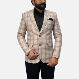 GARGIAN Master Cut Men Single Breasted Slim Fit Semiformal Blazer-picture-26