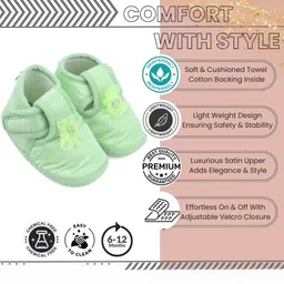 NESKA MODA Girls Cotton Booties image 4